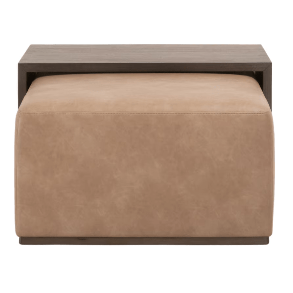 Dovetail Upholstered Coffee Table Coffee Table