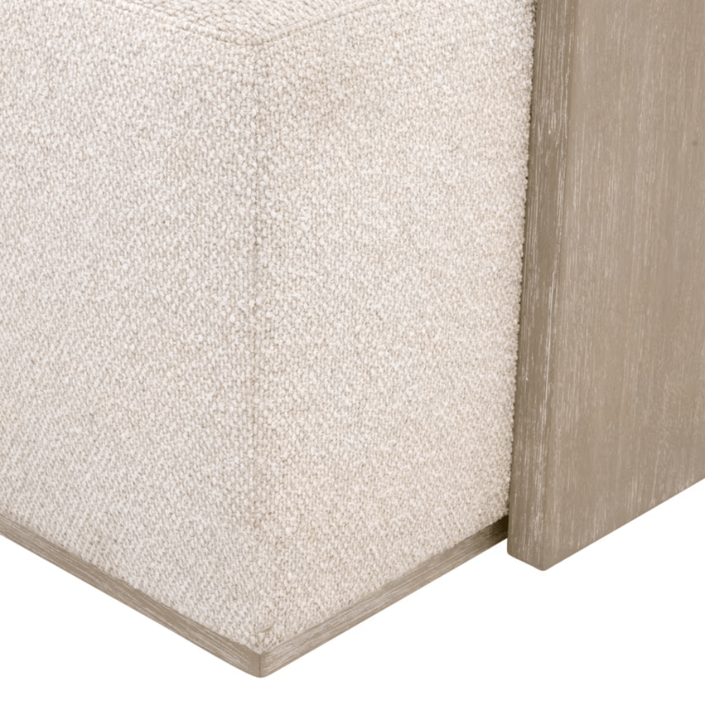 Dovetail Upholstered Coffee Table Coffee Table