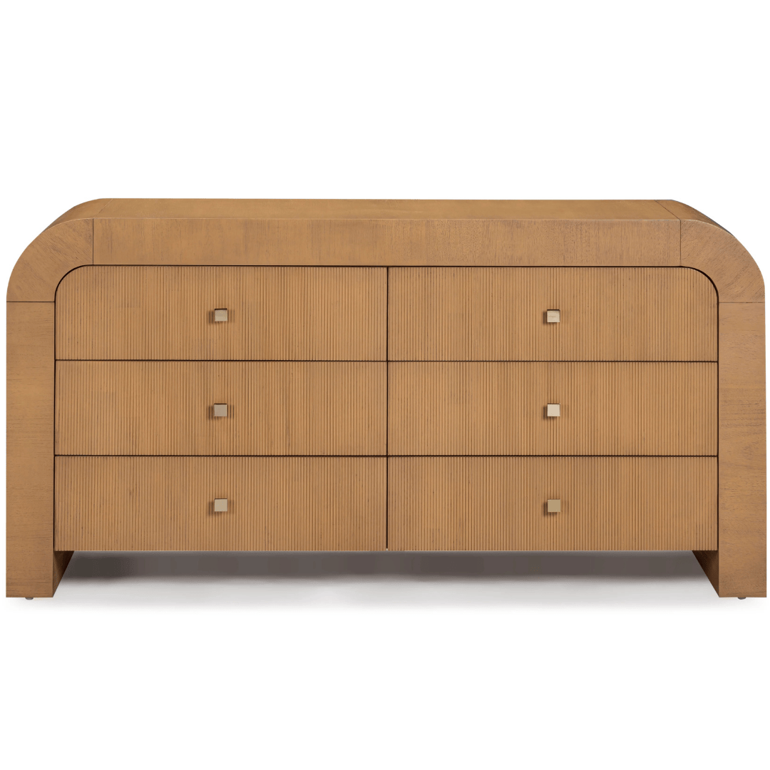 Drew 6-Drawer Dresser Dressers TOV-B54398 793580638410