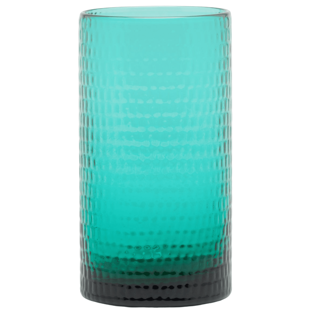 Duncan Highball Glass (Pack of 6) Drinkware GLSDUNCA-AQUA-HIB 38415971046286