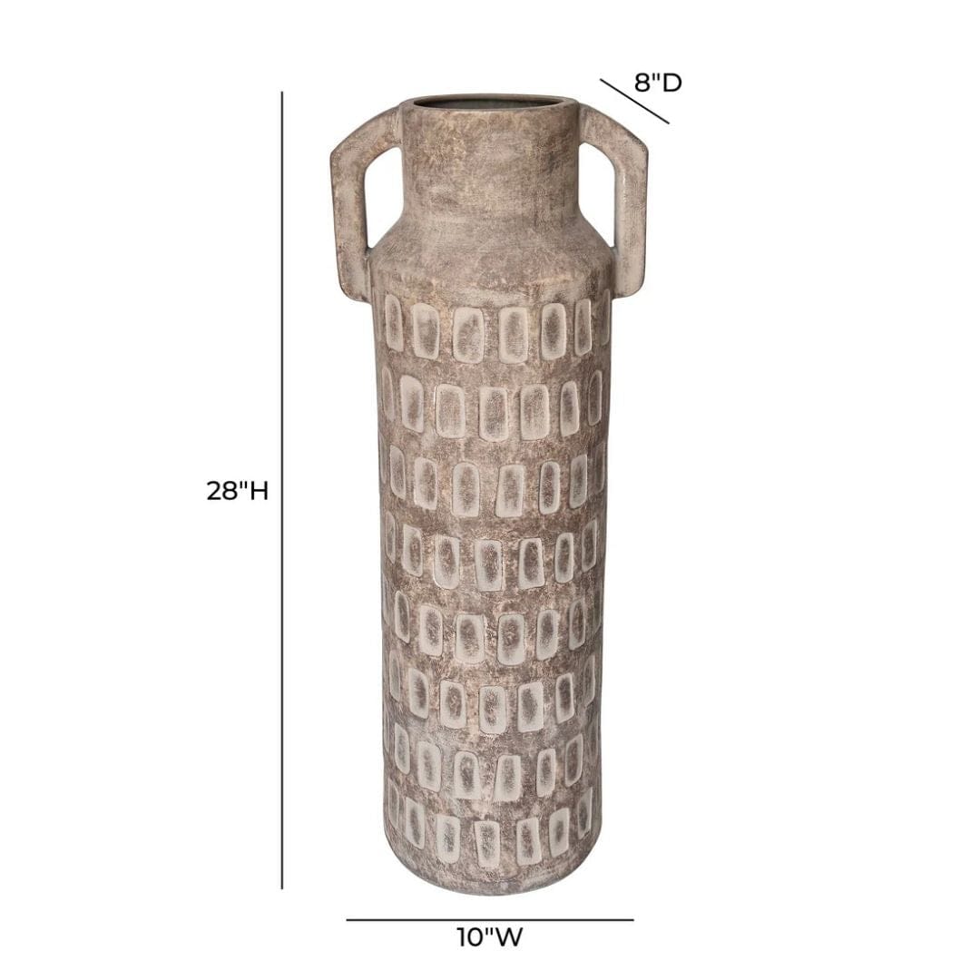 Earthy Diode Flower Vase Vases + Urns TOV-C54679