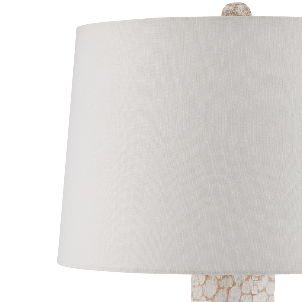 Edwell Whitewash Table Lamp Table Lamps 6000-0990