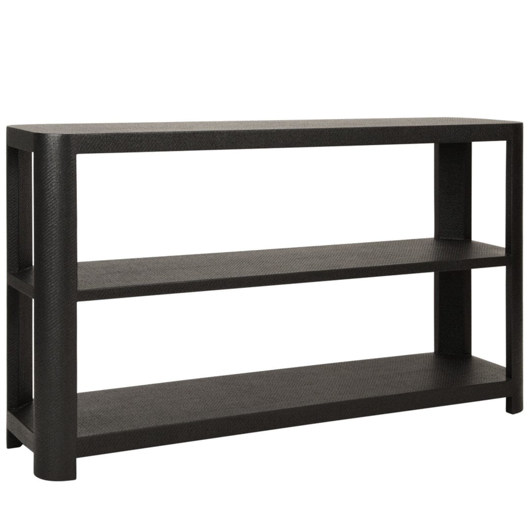 Emery Console Table Bookcases, Tall Cabinets + Shelving