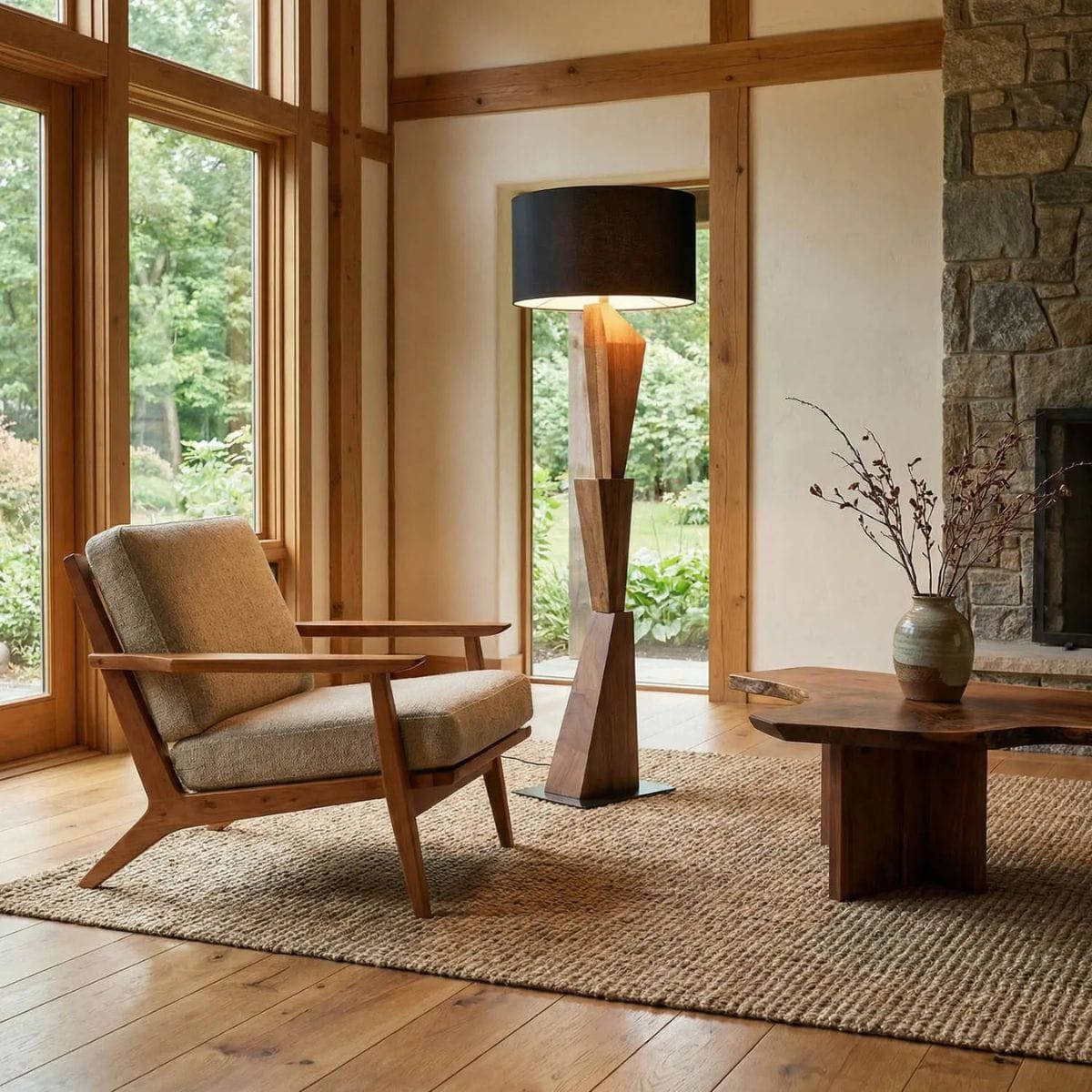 Enigma II Floor Lamp Floor Lamps LAMP801DWSH 00842449139732