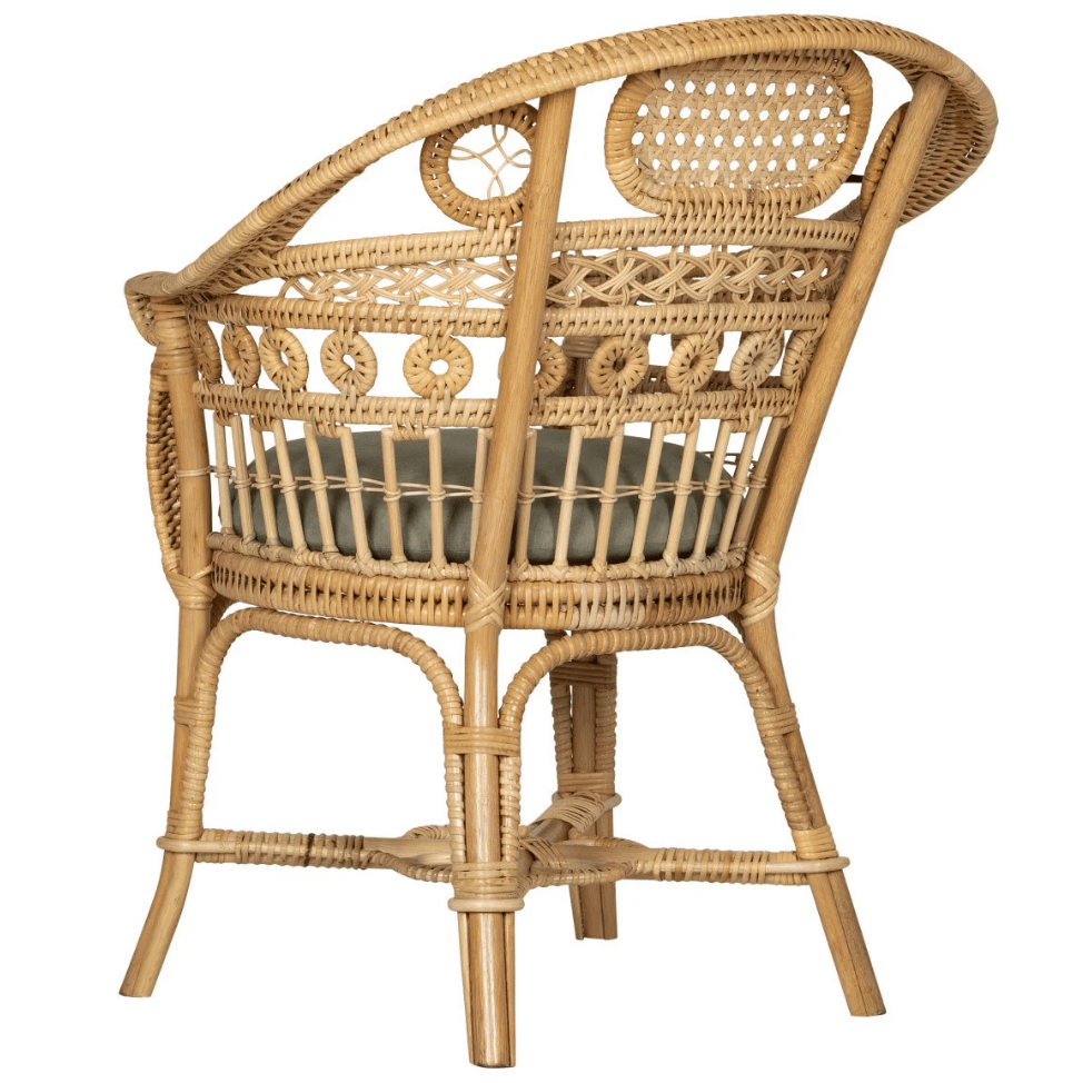 Eugenie Natural Dining Chair Dining Chairs + Benches 7000-1082