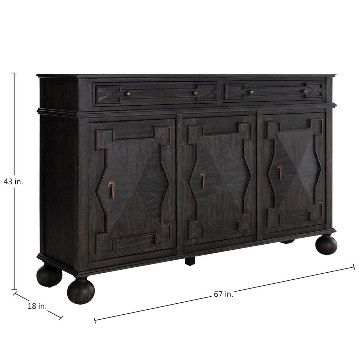 Ezekiel Cabinet Sideboards + Cabinets