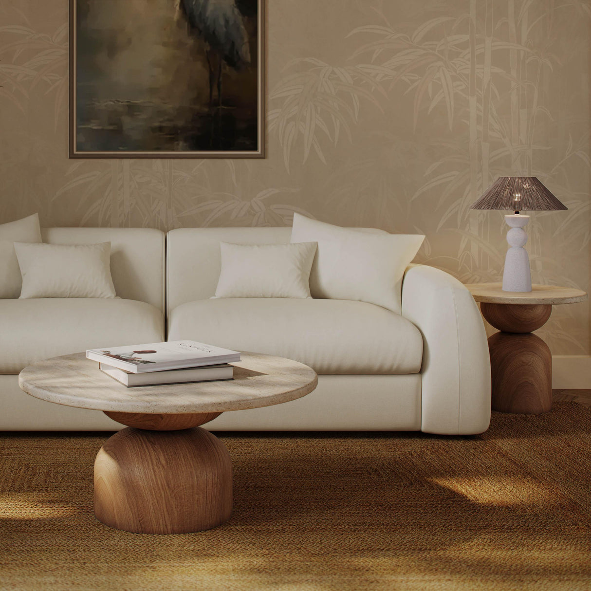 Faith Indoor/Outdoor Coffee Table Outdoor Furniture TOV-OC54484 793580641830