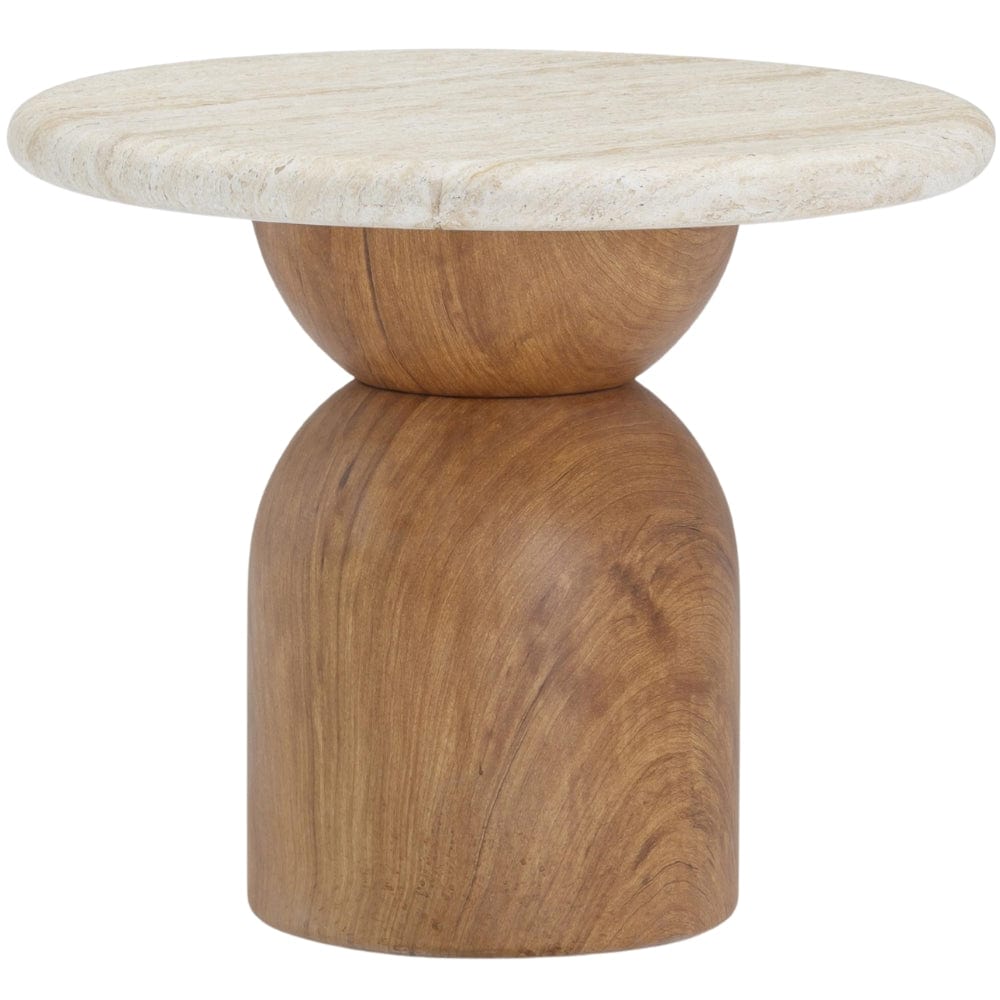 Faith Indoor/Outdoor Side Table Outdoor Furniture TOV-OC54483 793580641823