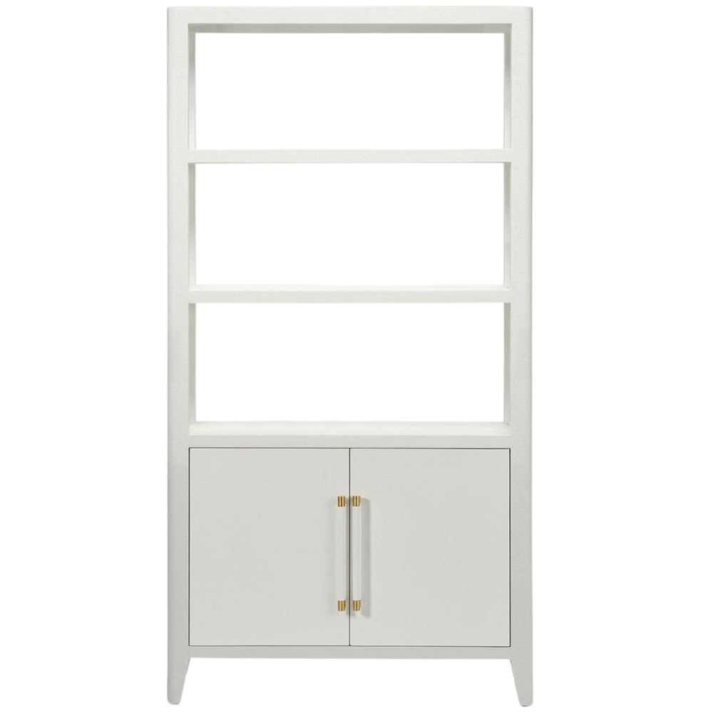 Fergus Bookcase Bookcase FURFERGBK3414WHGD