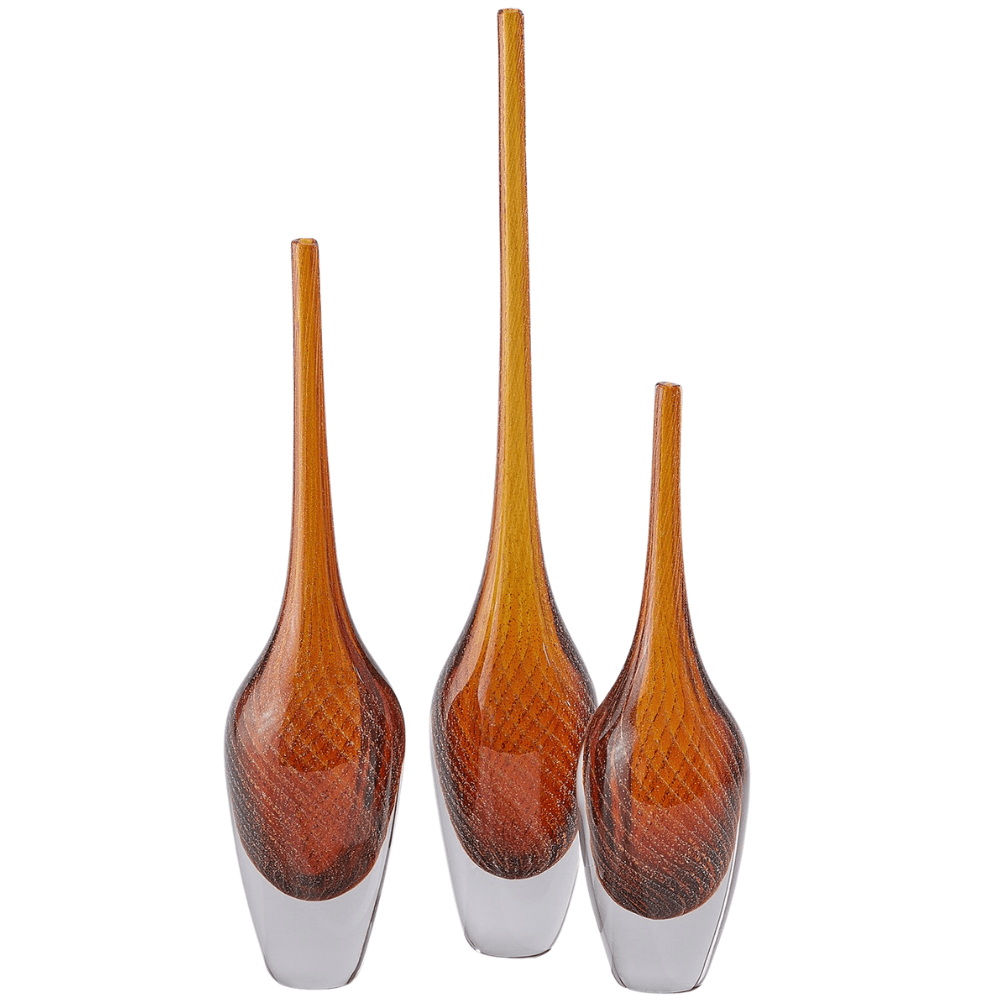 Flecked Spire Bottles Decorative Object