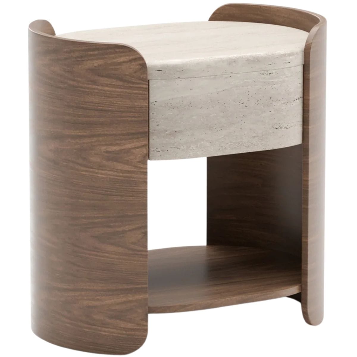Fleur Open Nightstand Nightstands + Bedside Tables CLA-425V-0611 662896059670
