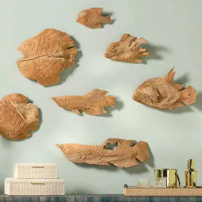 Flounder Object (Set of 3) Wall Art WALFLOUNDS3NT
