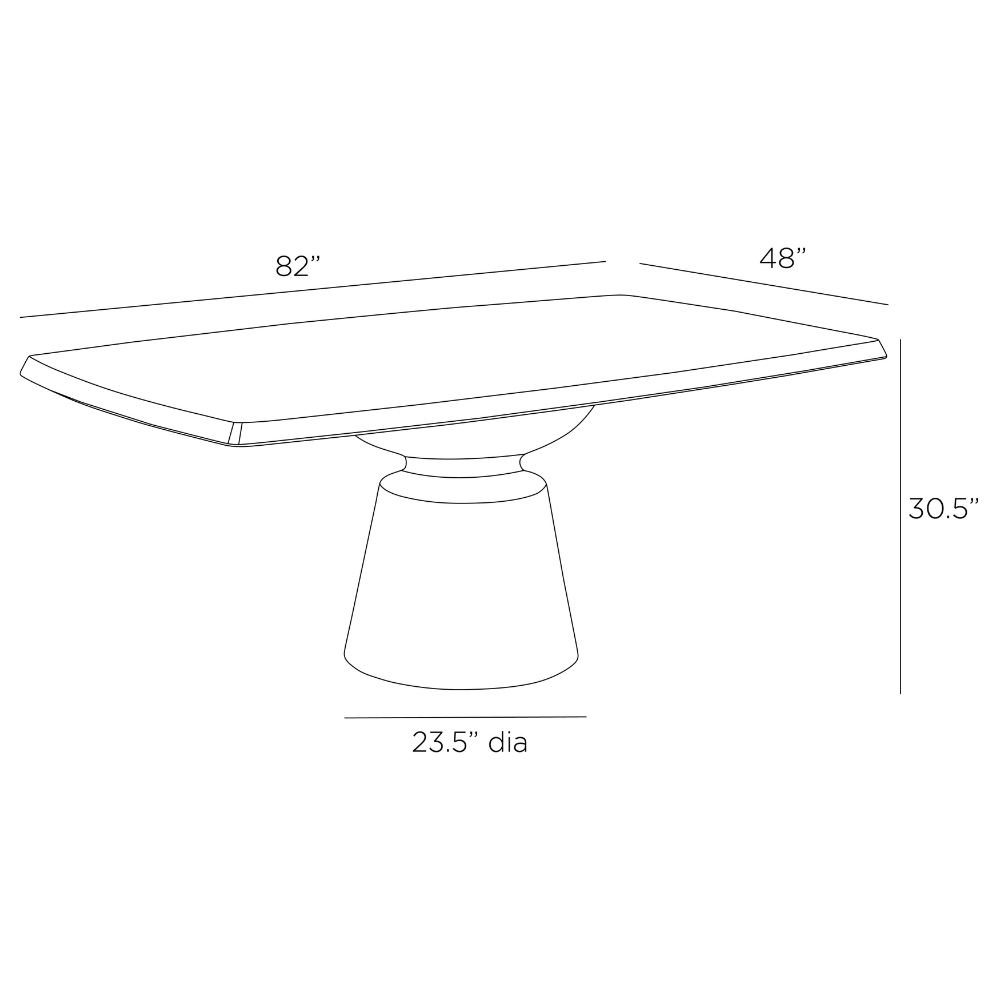 Forgey Dining Table Dining Table FDS20 796505730251