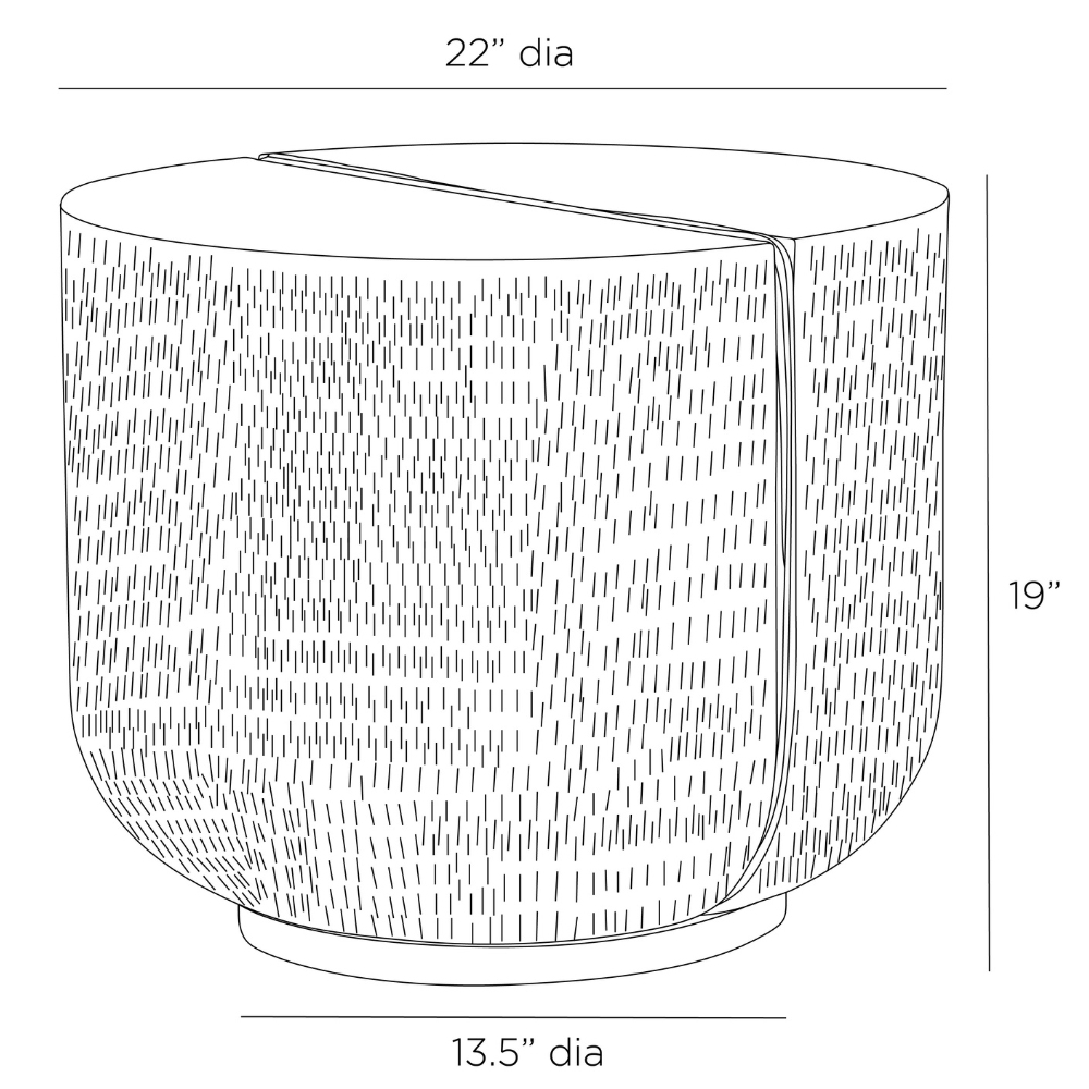 Fosser End Table End Table FEI26 796505714664