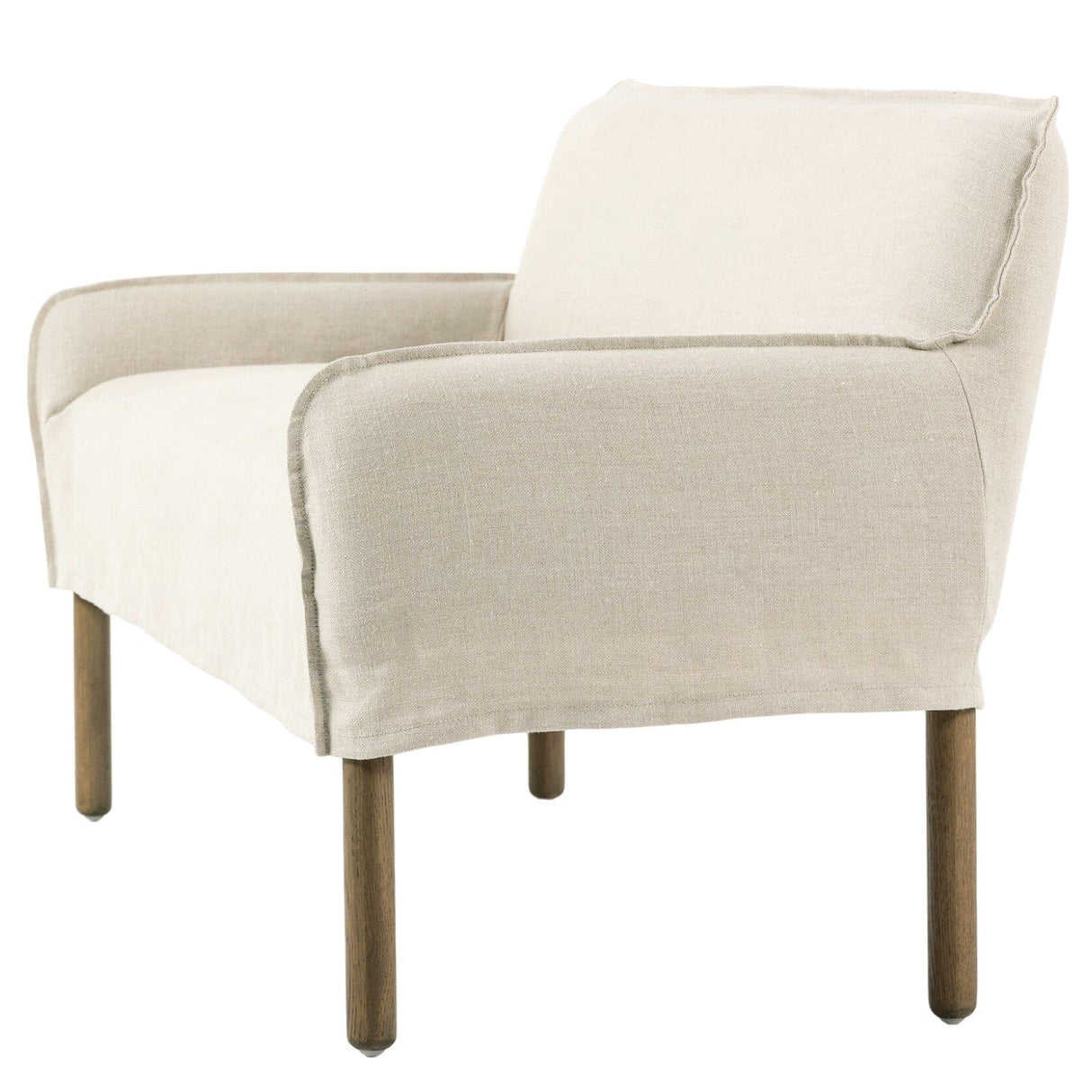 Four Hands Addington Slipcover Bench Benches four-hands-239075-001