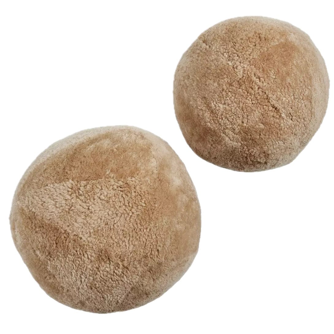 Four Hands Balle Shearling Pillow Set Pillows four-hands-239837-001