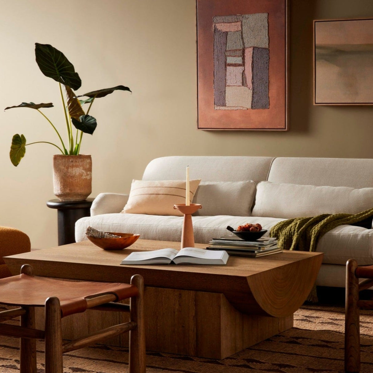 Four Hands Elbert Coffee Table Solid Wood Coffee Table four-hands-237480-001 801542725747