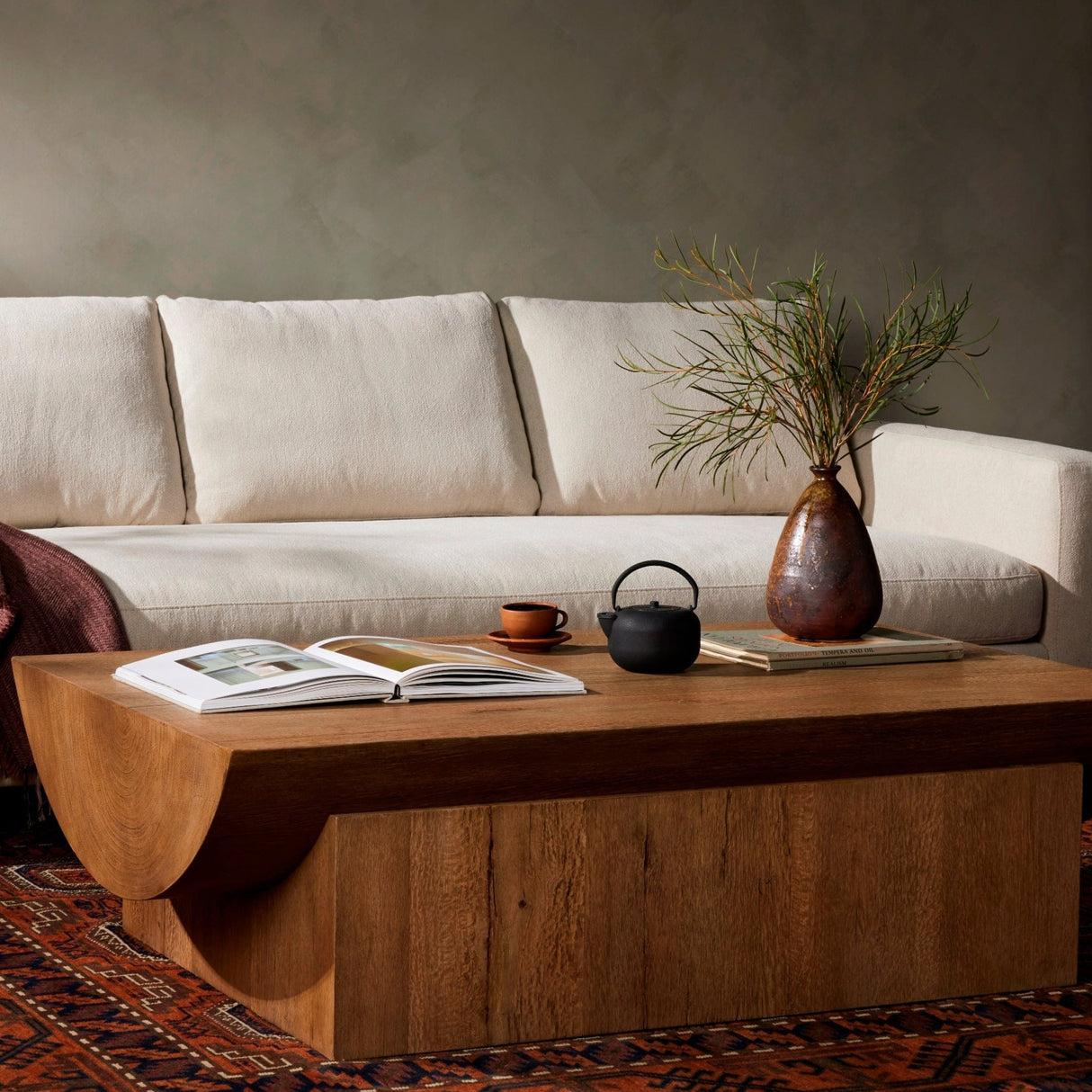 Four Hands Elbert Coffee Table Solid Wood Coffee Table four-hands-237480-001 801542725747