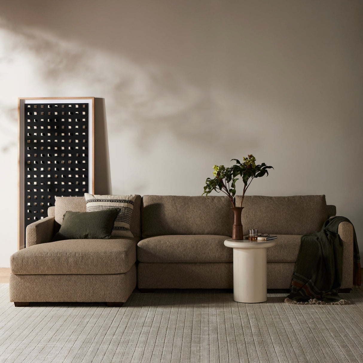 Four Hands Hampton 2-Piece Sectional Sofas