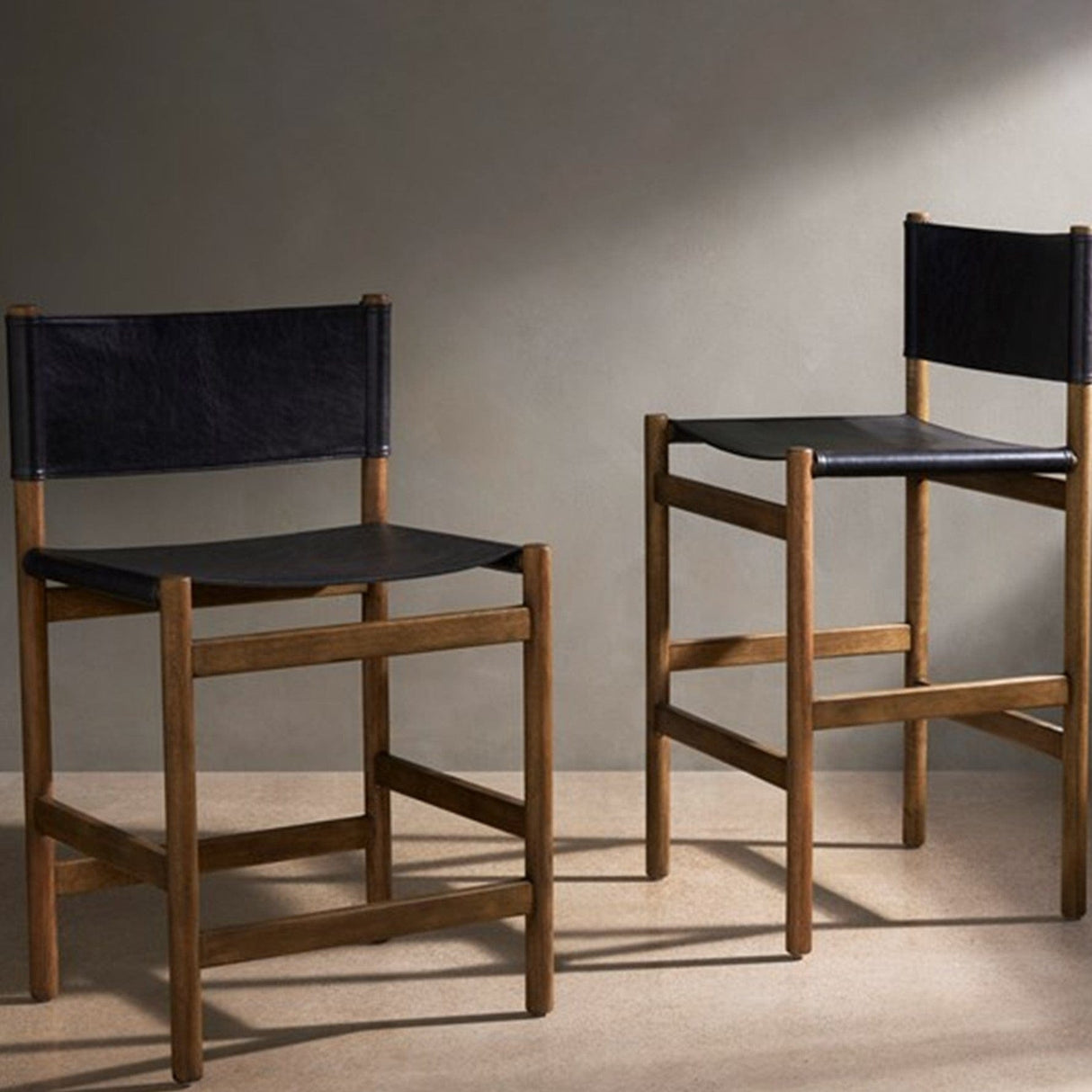 Four Hands Kena Bar and Counter Stool Unupholstered Bar & Counter Stools