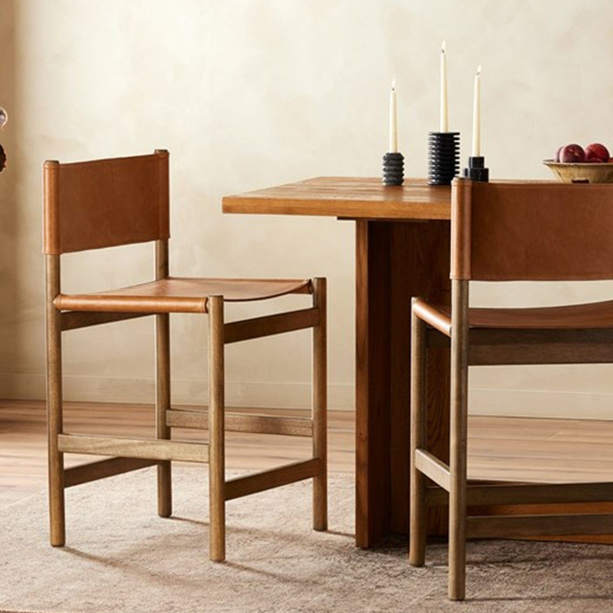 Four Hands Kena Bar and Counter Stool Unupholstered Bar & Counter Stools