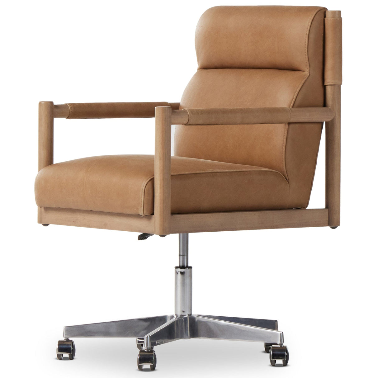 Four Hands Kiano Desk Chair Leather Desk Chair
