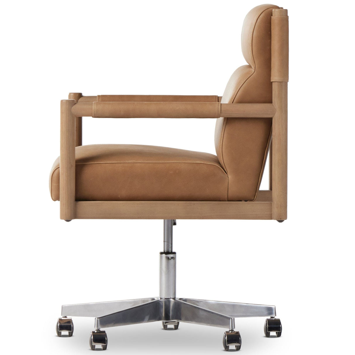 Four Hands Kiano Desk Chair Leather Desk Chair