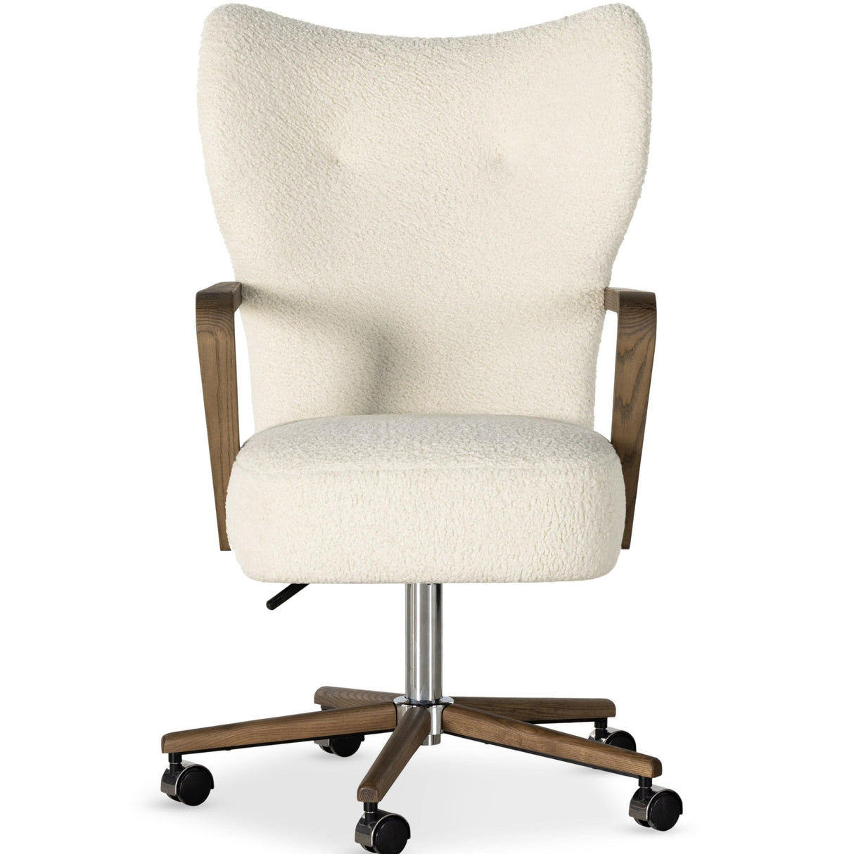 Four Hands Melrose Desk Chair Upholstered Swivel Chair