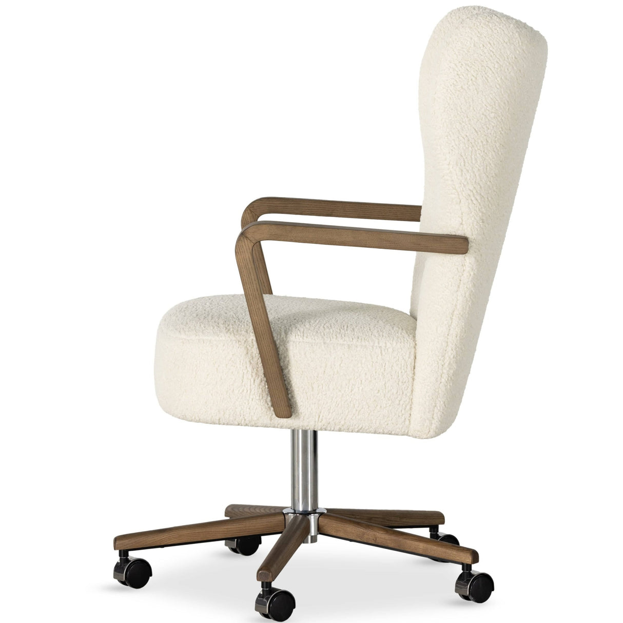 Four Hands Melrose Desk Chair Upholstered Swivel Chair