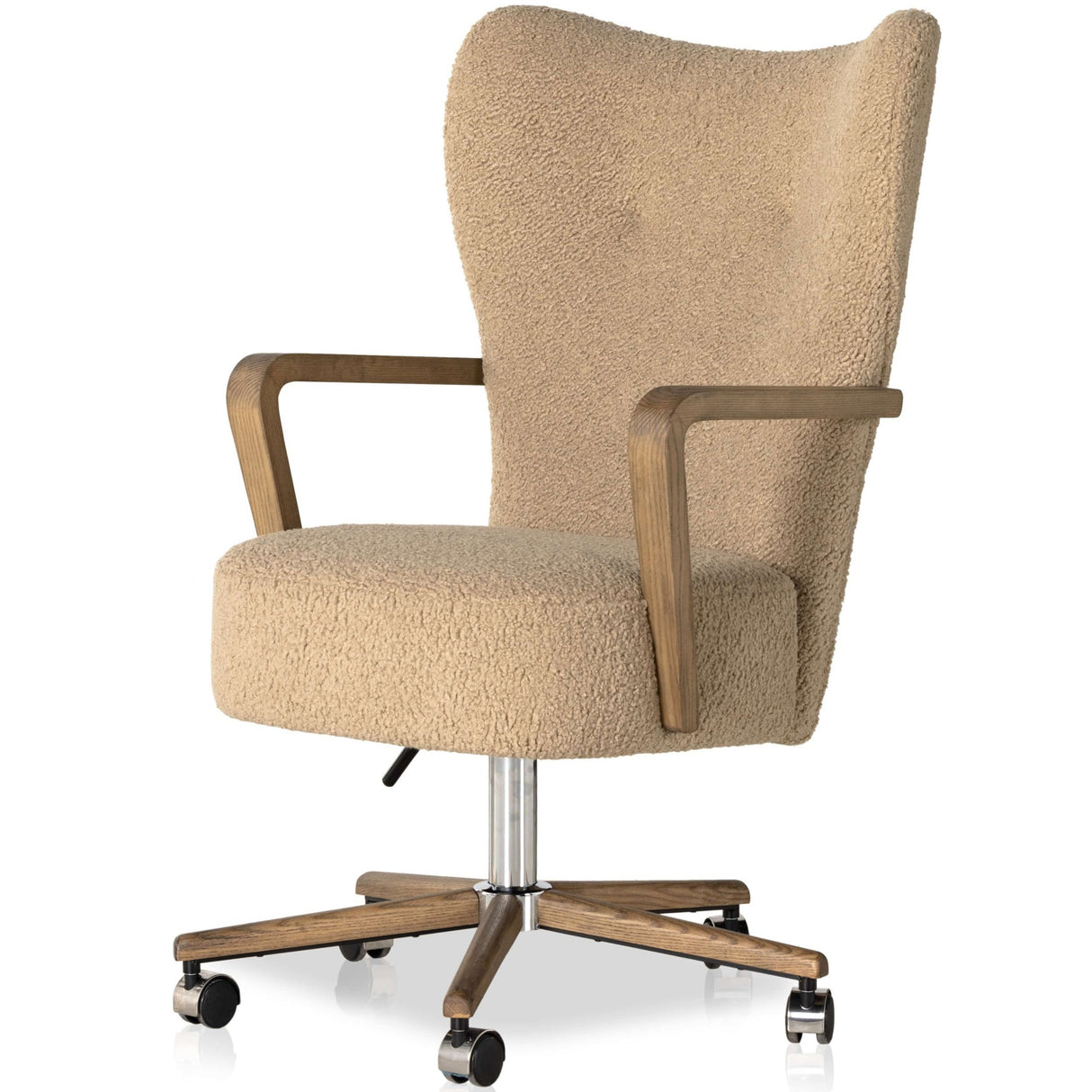 Four Hands Melrose Desk Chair Upholstered Swivel Chair