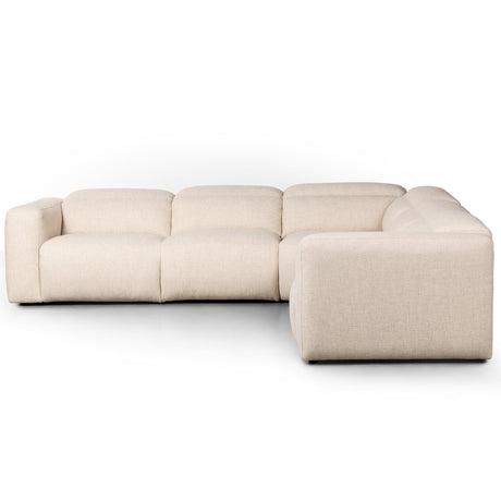 Four Hands Radley Power Recliner 5-Piece Sectional Sectional