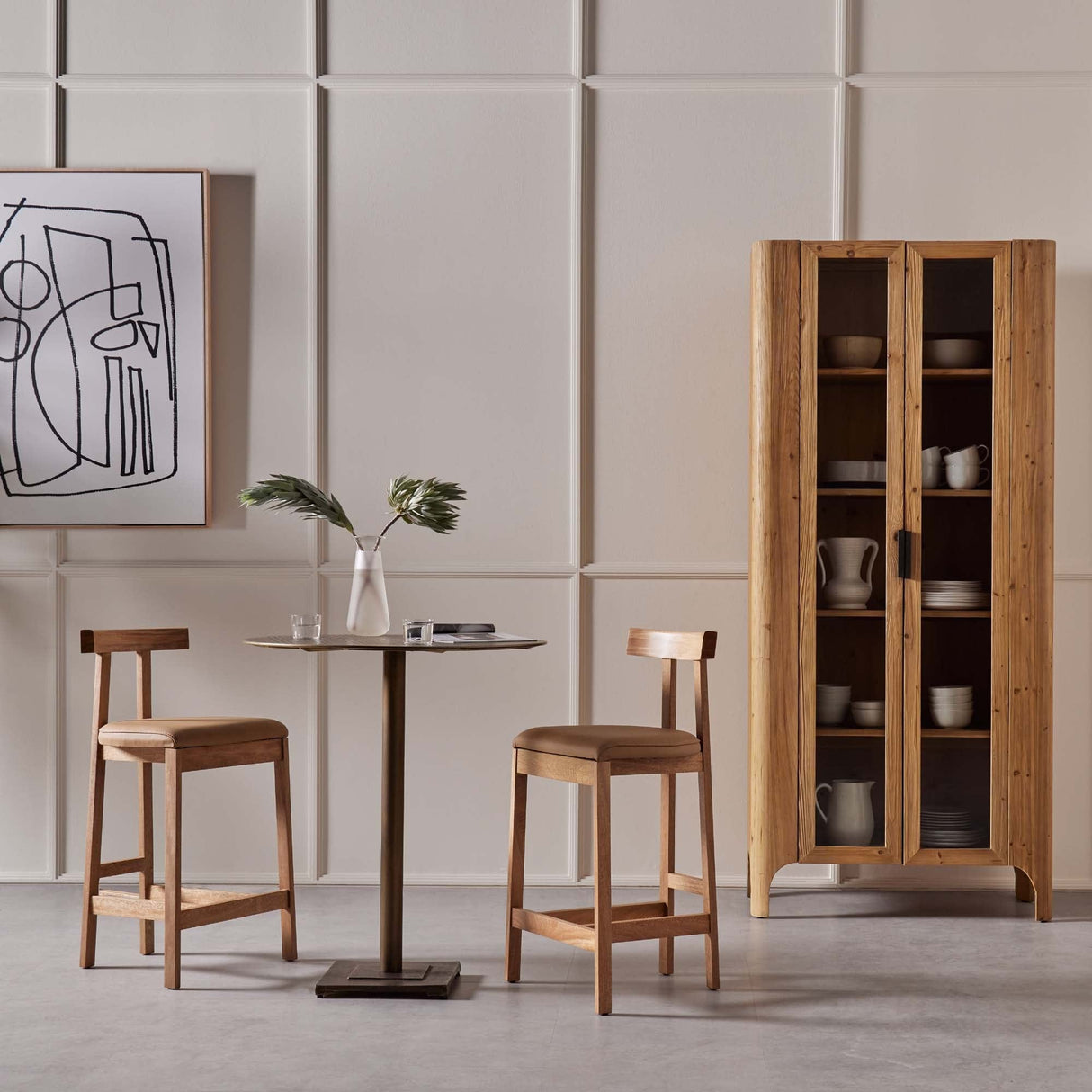 Four Hands Tex Bar & Counter Stool Uoholstered Bar & Counter Stools