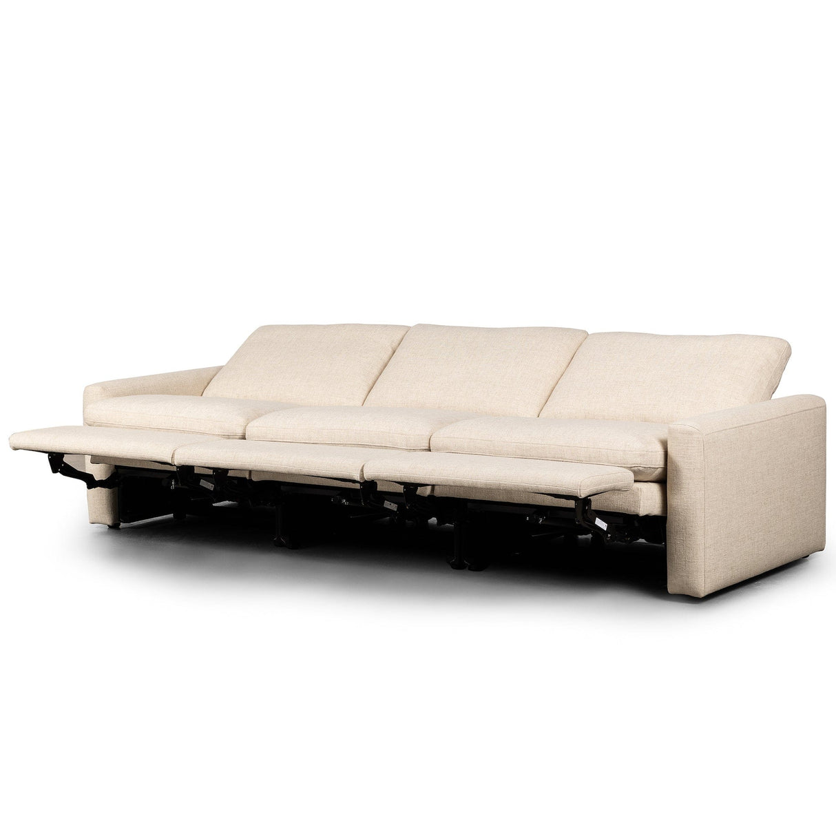 Four Hands Tillery Power Recliner 3-Piece Sectional Sectional