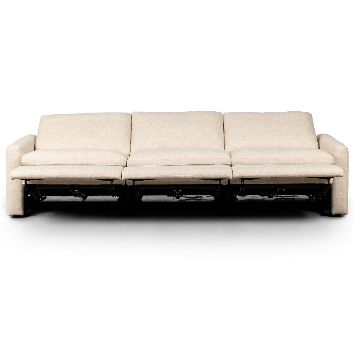 Four Hands Tillery Power Recliner 3-Piece Sectional Sectional