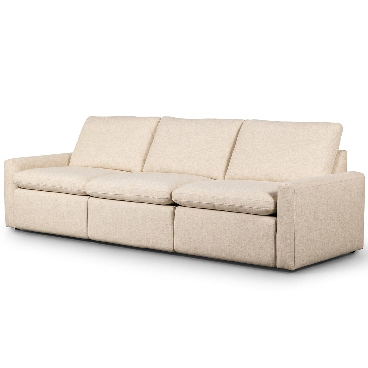 Four Hands Tillery Power Recliner 3-Piece Sectional Sectional