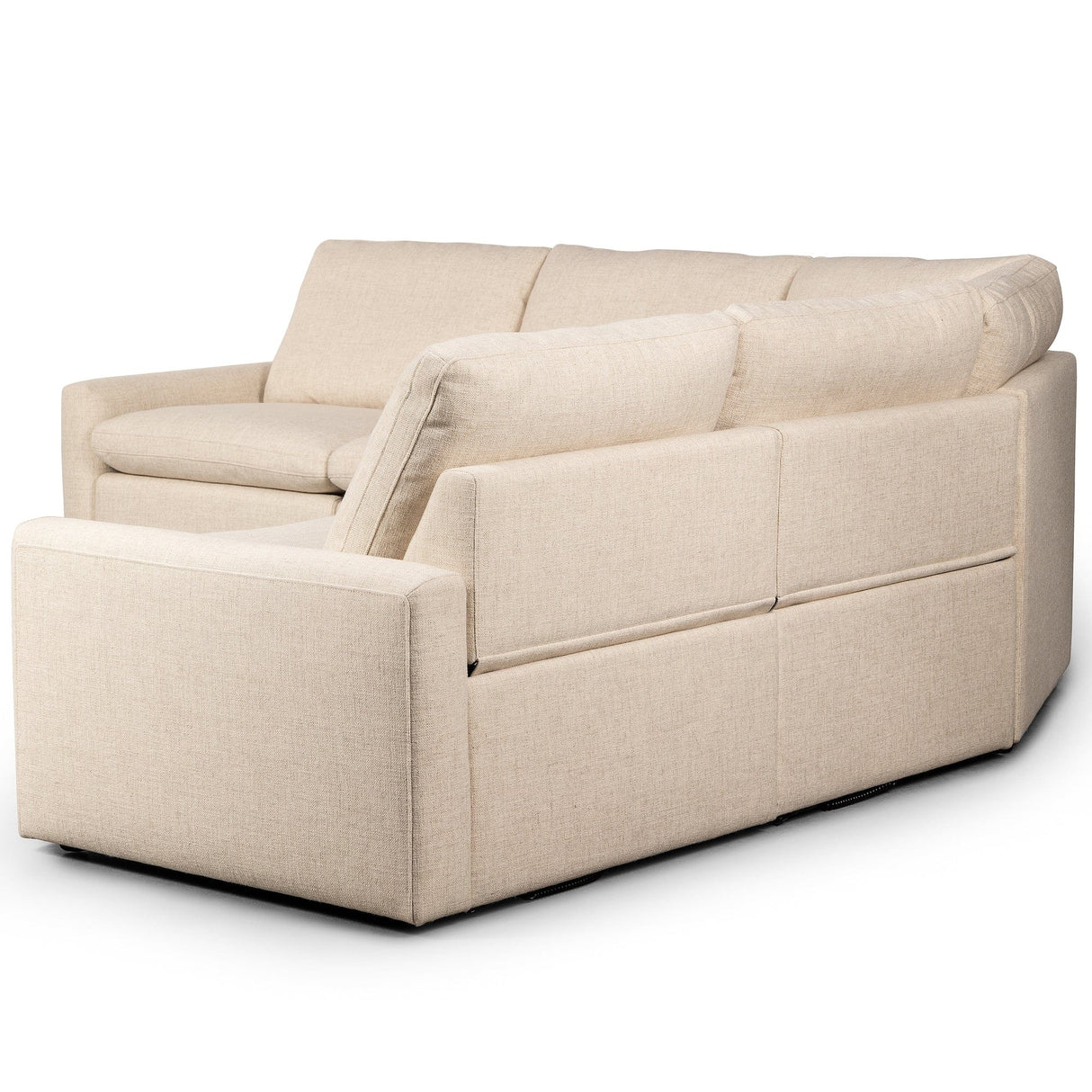 Four Hands Tillery Power Recliner 5-Piece Sectional Sectional