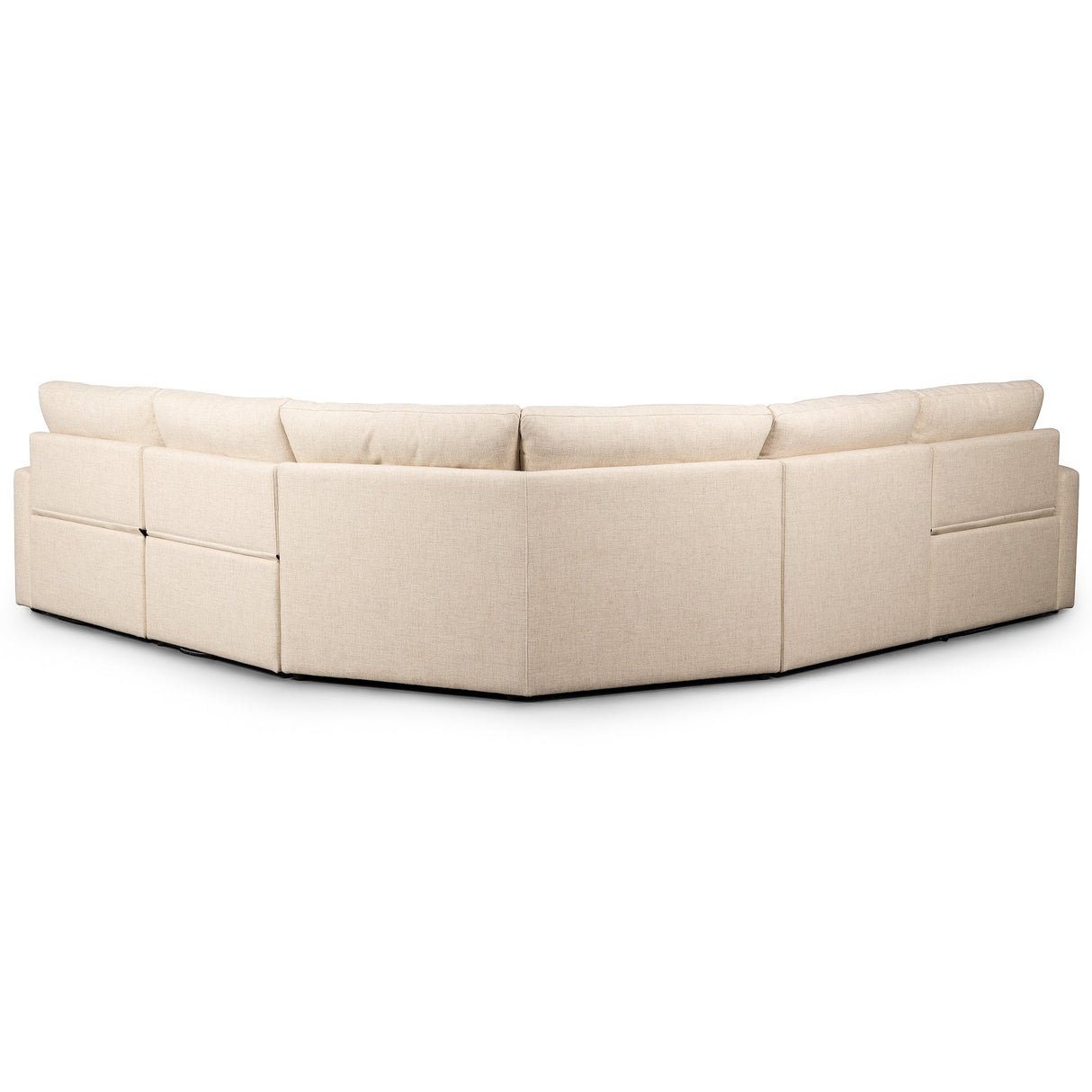 Four Hands Tillery Power Recliner 5-Piece Sectional Sectional