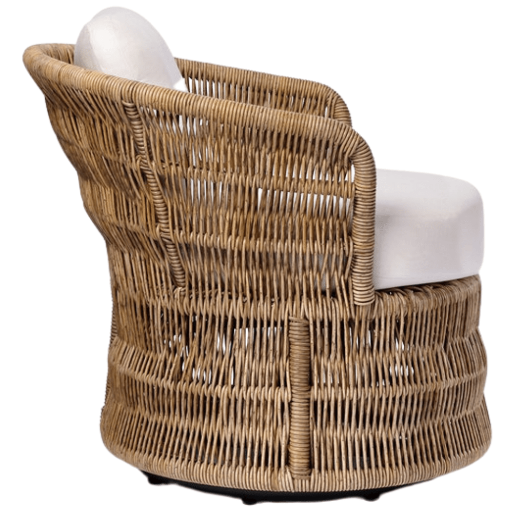 Fowler Outdoor Swivel Lounge Chair Outdoor Furniture FURFOWLLOCH-2ALWH