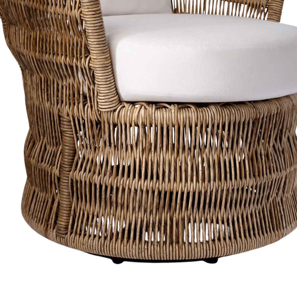 Fowler Outdoor Swivel Lounge Chair Outdoor Furniture FURFOWLLOCH-2ALWH