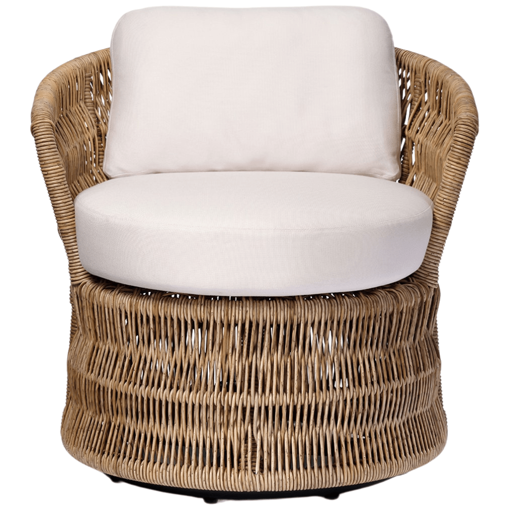 Fowler Outdoor Swivel Lounge Chair Outdoor Furniture FURFOWLLOCH-2ALWH