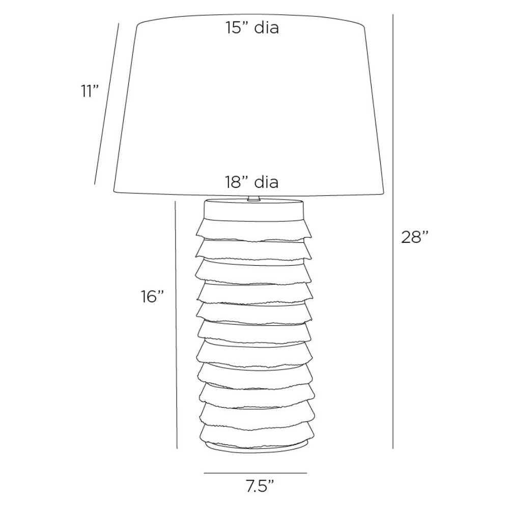 Frasier Lamp Table Lamps PTI20-913