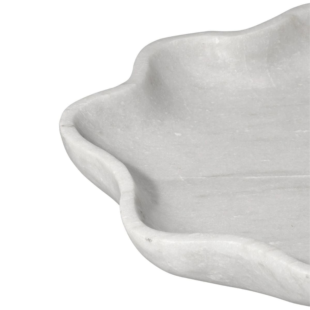 Frill Marble Bowl Centerpiece + Accent Bowls 7FRIL-BOWH 688933041682