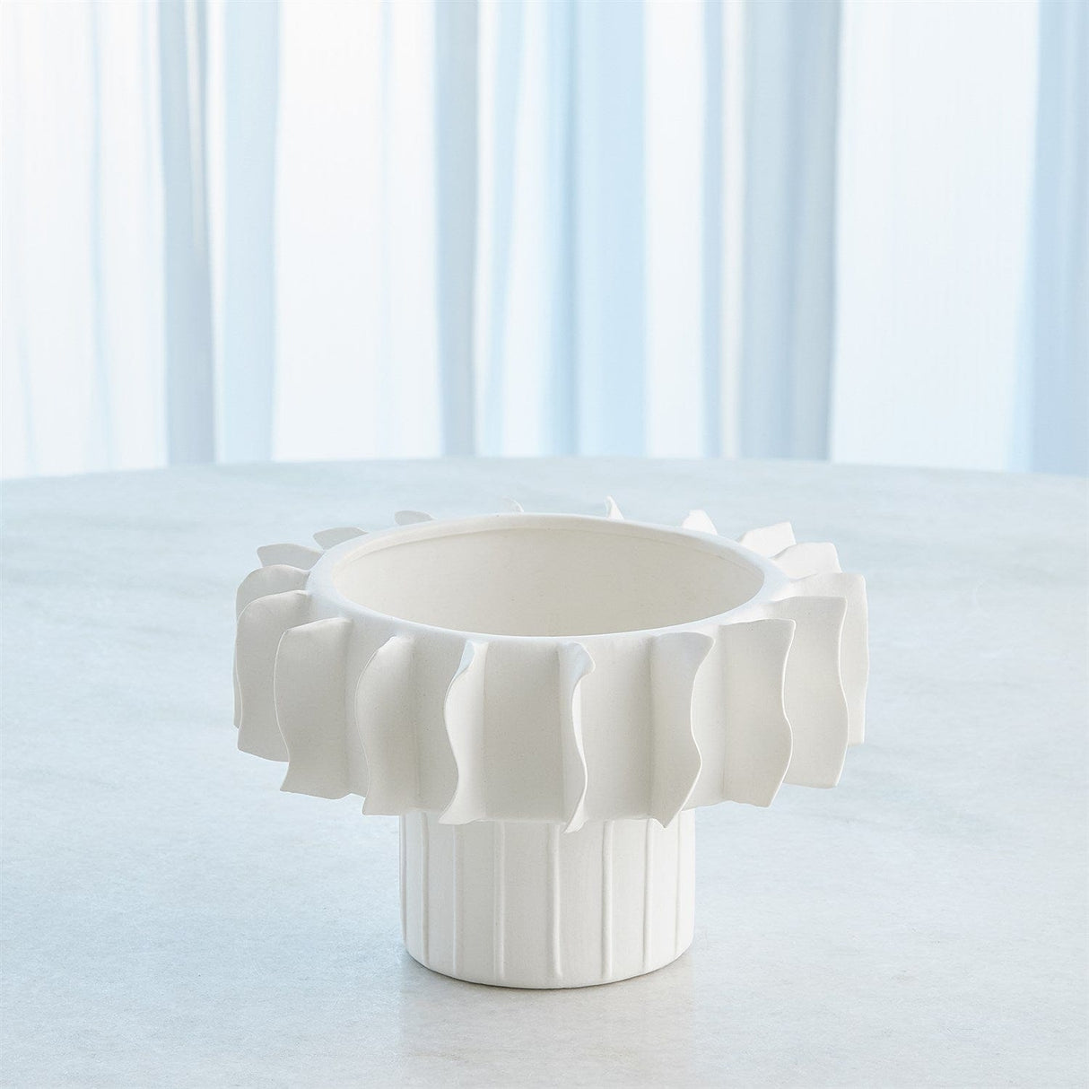 Frilled Bowl Decorative Object 8.83129