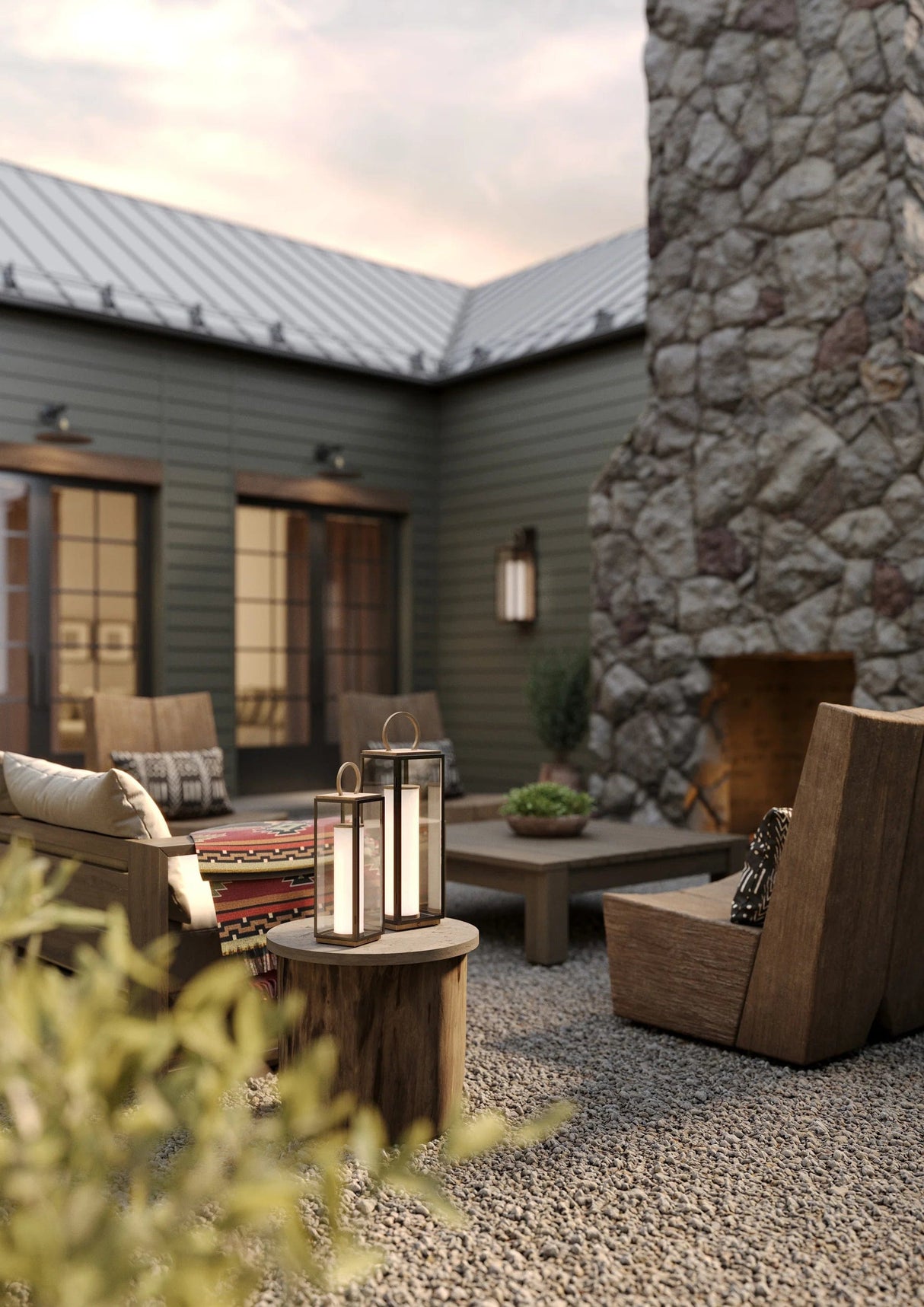 Gareth Outdoor Rechargeable Table Lamp Outdoor Lighting