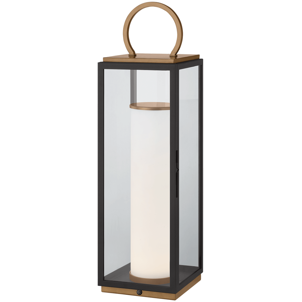 Gareth Outdoor Rechargeable Table Lamp Outdoor Lighting RTL6729-PBR/TBK 197292118992