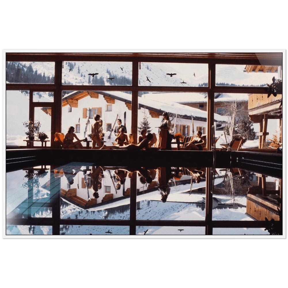 Gasthof Post Pool by Slim Aarons Wall Art 250749-004