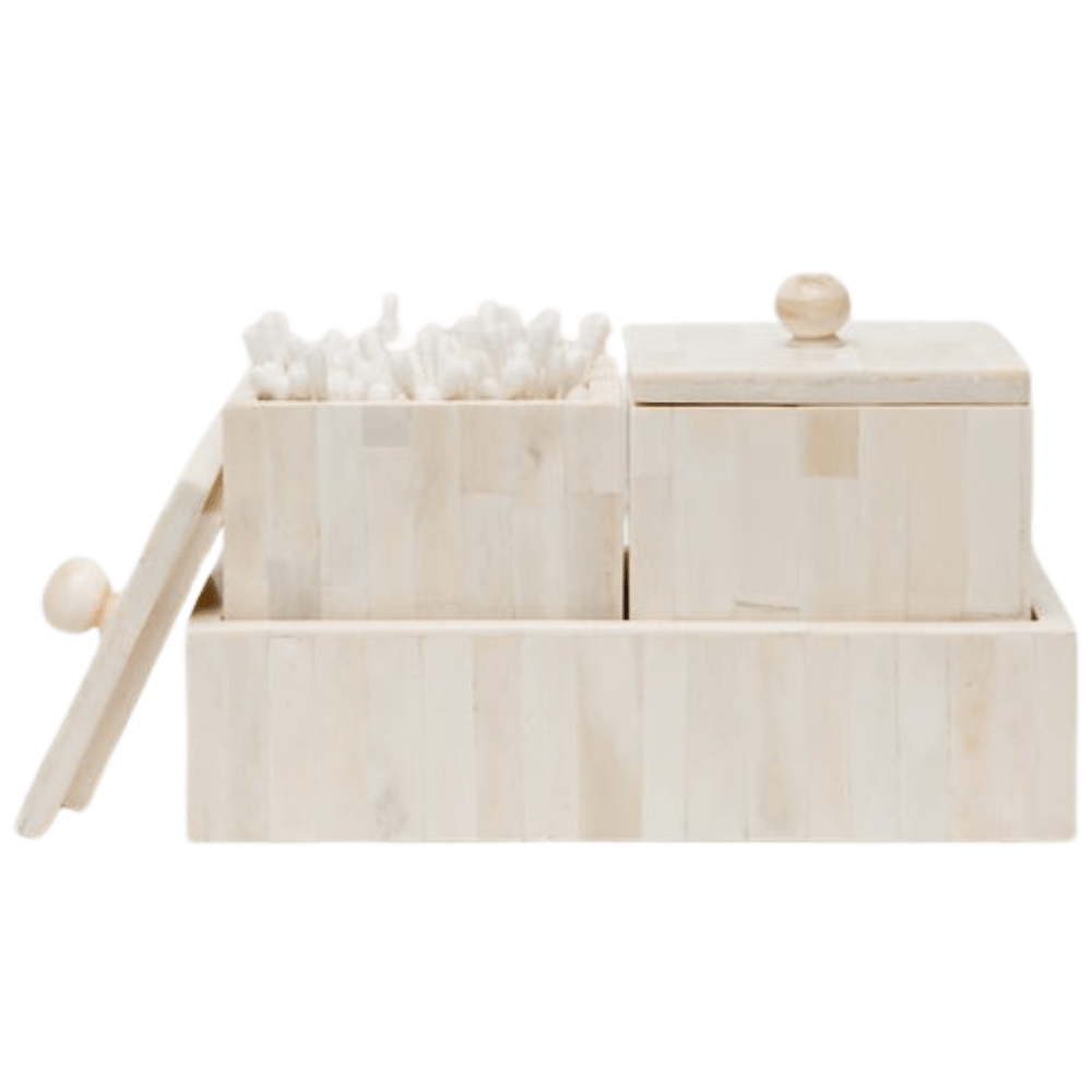 Gaya Square Box Set Bath Accessory 01GAYA-BXSQ