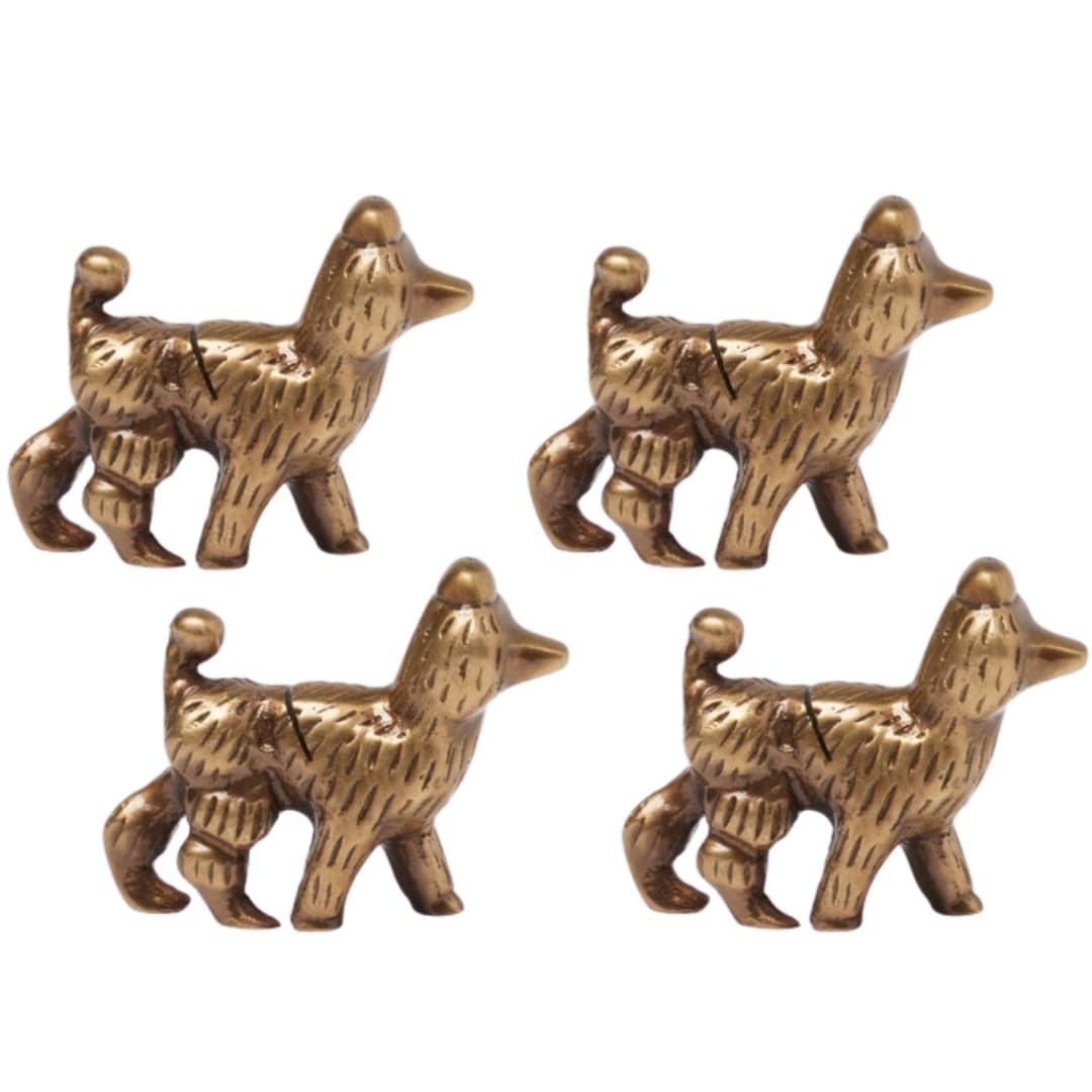 Gianluca Card Holder (Set of 4) Sculptural Objects BP005010 08415971048784
