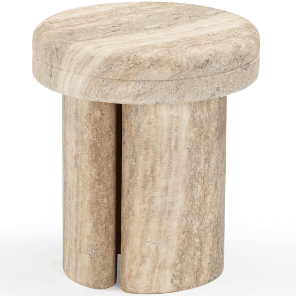 Gina Indoor/Outdoor Stool/Side Table Side Table