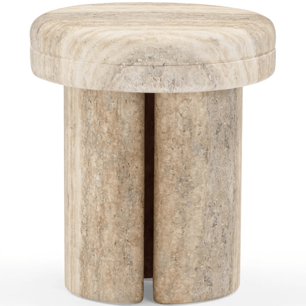 Gina Indoor/Outdoor Stool/Side Table Side Table